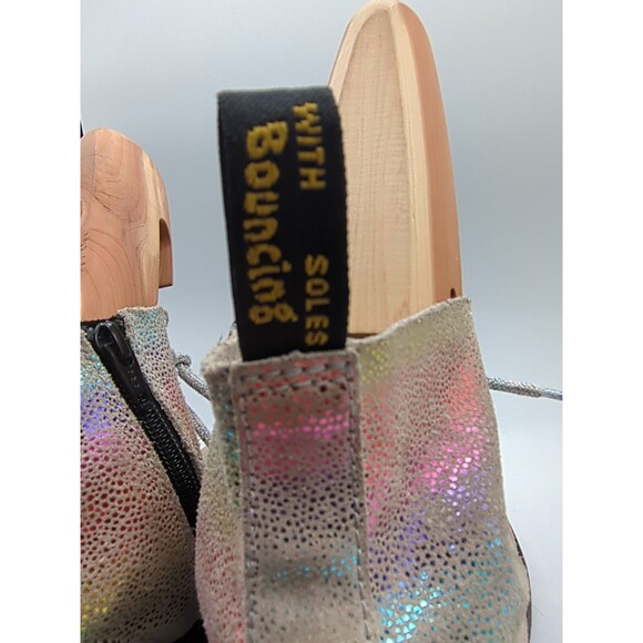 Dr Doc Martens 1460 Pascal J Iridescent Boots Girls US Size 3 - Picture 6 of 14
